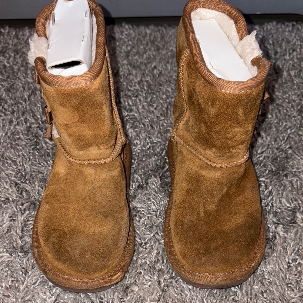 Kookaburra Brown Suede Boots size 8